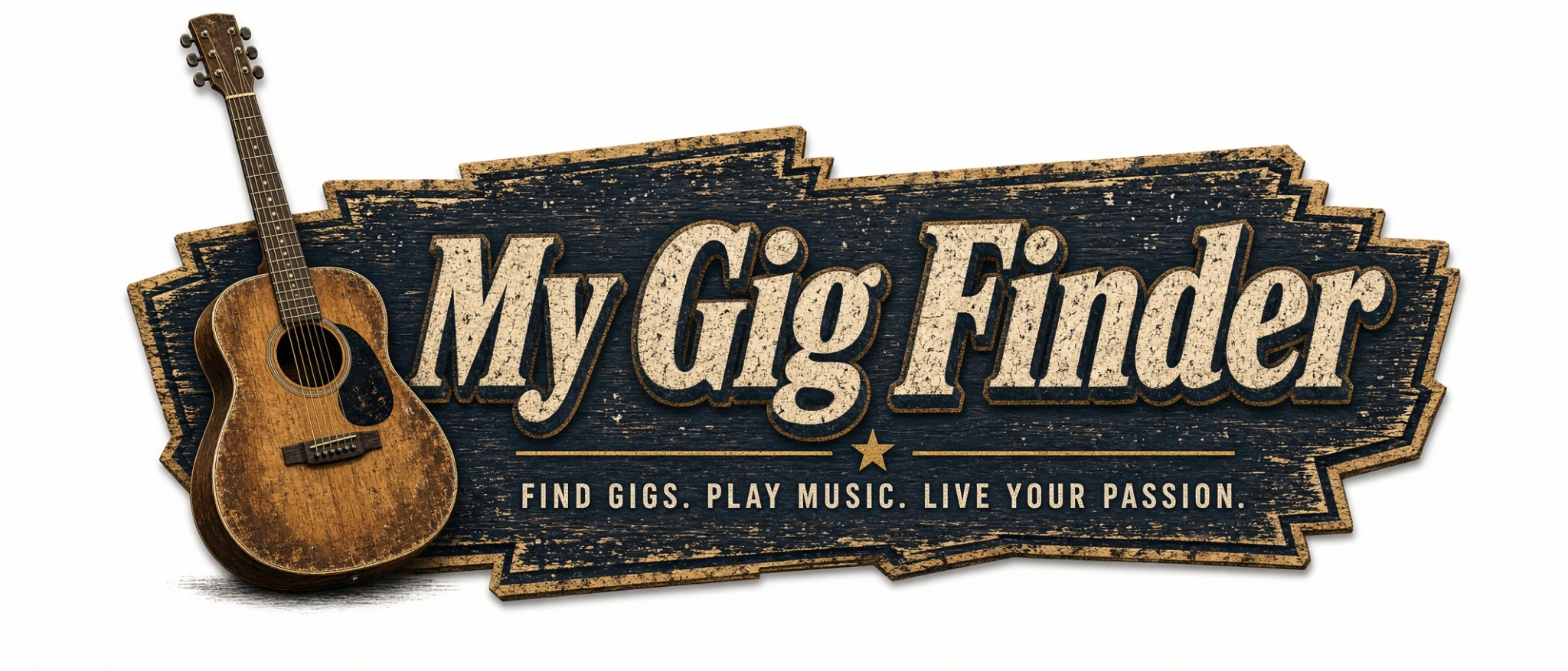 My Gig Finder guitar logo